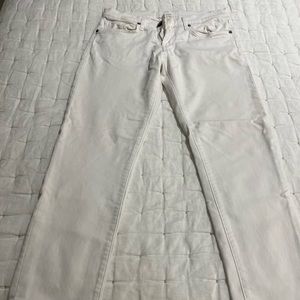 Men’s J Brand White Slim Jeans, Size 31x30!